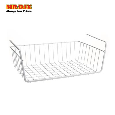 (MR.DIY) Multipurpose Hanging Metal Under Shelf Wire Basket Organizer