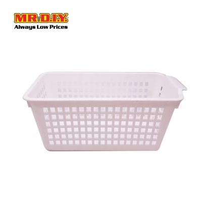 (MR.DIY) Multi-Purpose Plastic Storage Durable Stackable Basket Tray A4 (13.5 x 28cm)