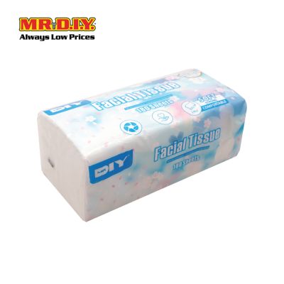 (MR.DIY) 2 Ply Facial Tissue (180 Sheets)