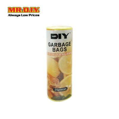 (MR.DIY) Garbage Bags Lemon Fragrant S Size (25 pcs)