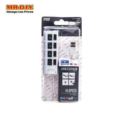 USB Hub 4-On/Off 2.0