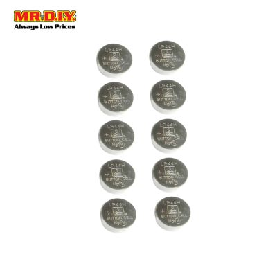 TIANQIU Cell Alkaline LR44H Battery (10pcs)