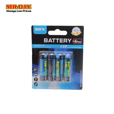 (MR.DIY) Super Extra  AA Battery (4pcs)
