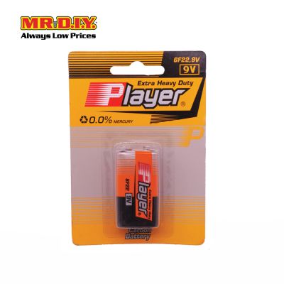 PLAYER Heavy Duty Battery (9V)