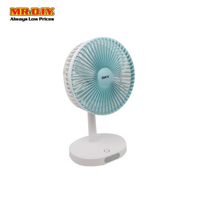 (MR.DIY) USB Rechargeable Table Fan KM-F0326