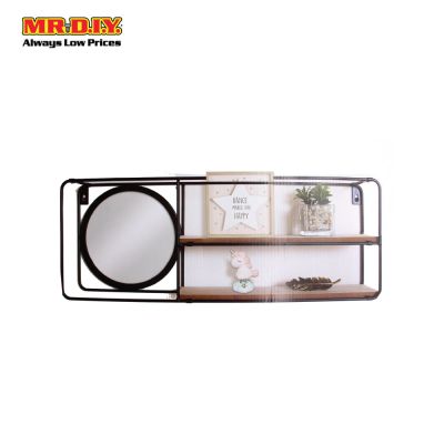 (MR.DIY) Metal Wall Shelf (50cm x 10cm x 19cm)