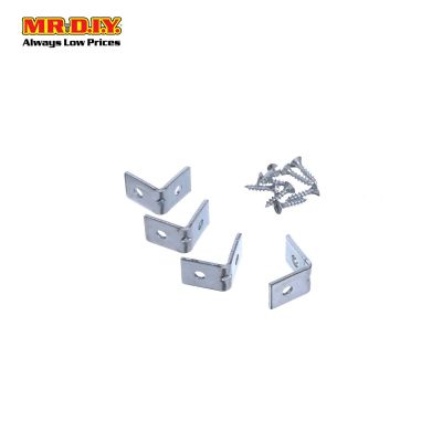 (MR.DIY) L-bracket Set 20*20mm