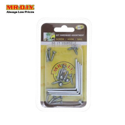 (MR.DIY) L Bracket With Nails