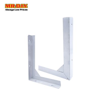 (MR.DIY) Stainless Steel L-Shaped Bracket (2pcs x 8&quot;)