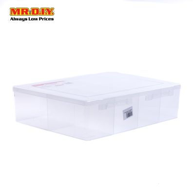 Tactix Plastic Storage Box (8 compartments)