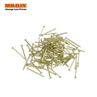 (MR.DIY) Brass Plated Nails 1&quot;