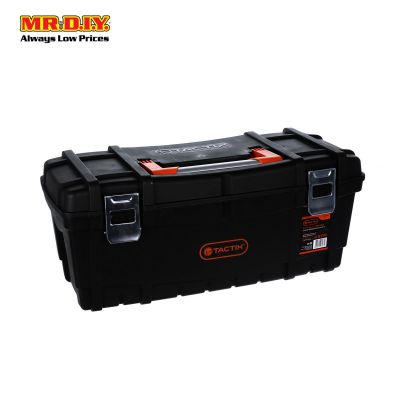 TACTIX Rectangular Plastic Storage Tool Box (61cm)