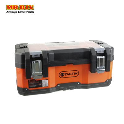 TACTIX Orange Tool Box (23&quot;)