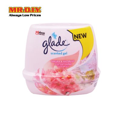 GLADE Sakura &amp; Waterlily Scented Gel (180g)
