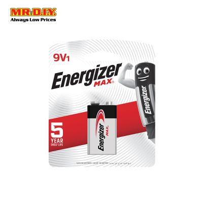 ENERGIZER Max Alkaline Battery 9V