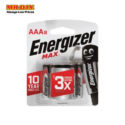 ENERGIZER Max Power Seal Alkaline Battery AAA (8pcs)