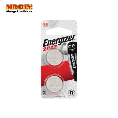 ENERGIZER Cell Lithium CR2032 Battery (2pcs)