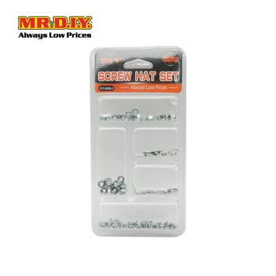 (MR.DIY) Stainless Steel Nut Hat Set 